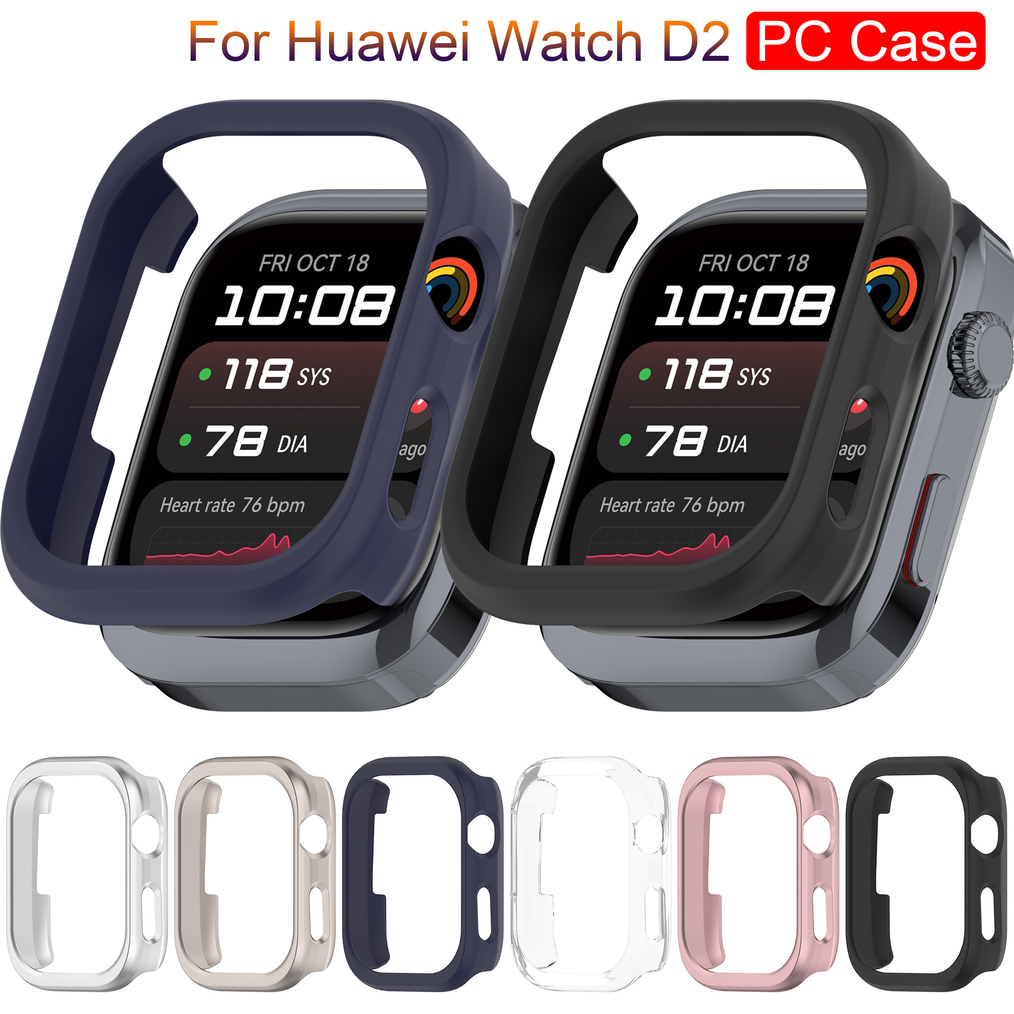 Huawei Smartwatch Accessories - PC Case For Huawei Watch D2