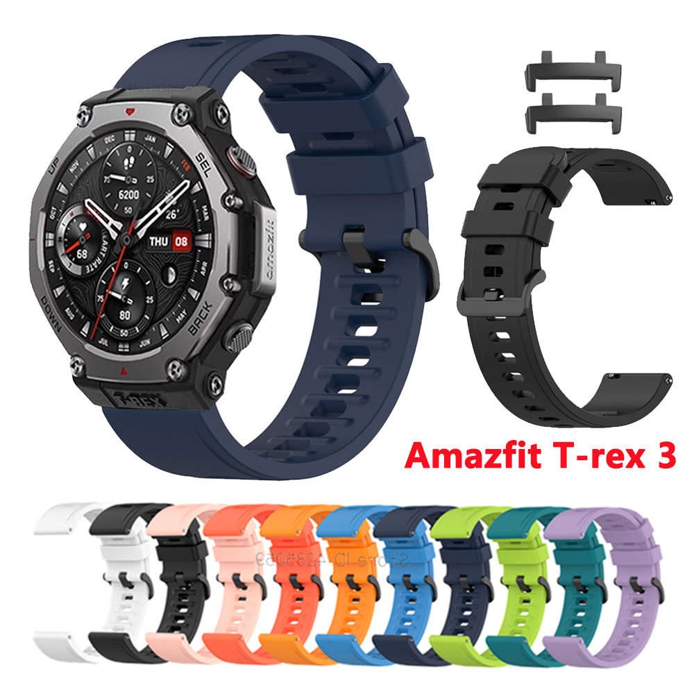 Amazfit Smartwatch Accessories - Silicone Strap For Amazfit T-rex 3