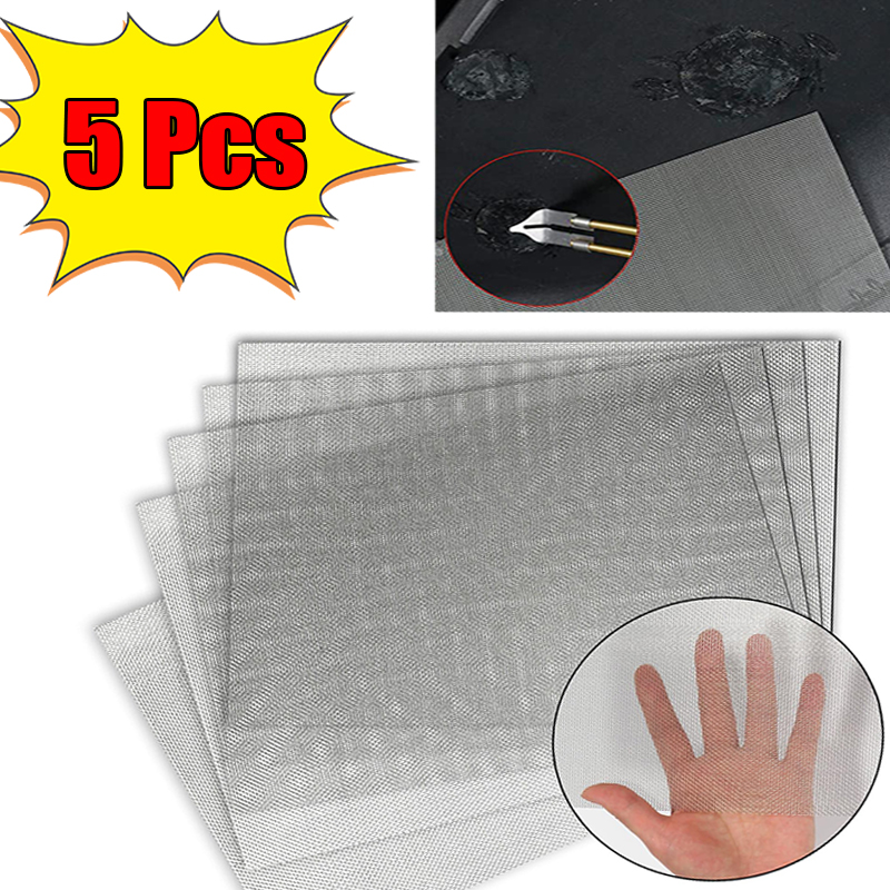 Stainless Mesh Band - 1-5Pcs Car Bumper Stainless Steel Repair