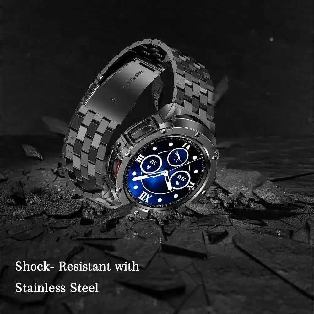 Stainless Steel Case+Band  for – обзор и цена Accessories For Galaxy Watch 5