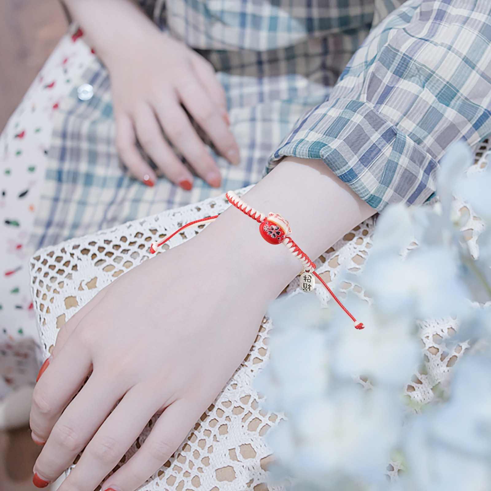 Fortune Cat Bracelet for Women – обзор и цена Ceramic Link Bracelet