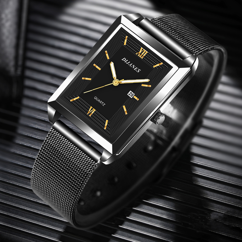 Men's Calendar Date Sport & Le – обзор и цена Stainless Mesh Band