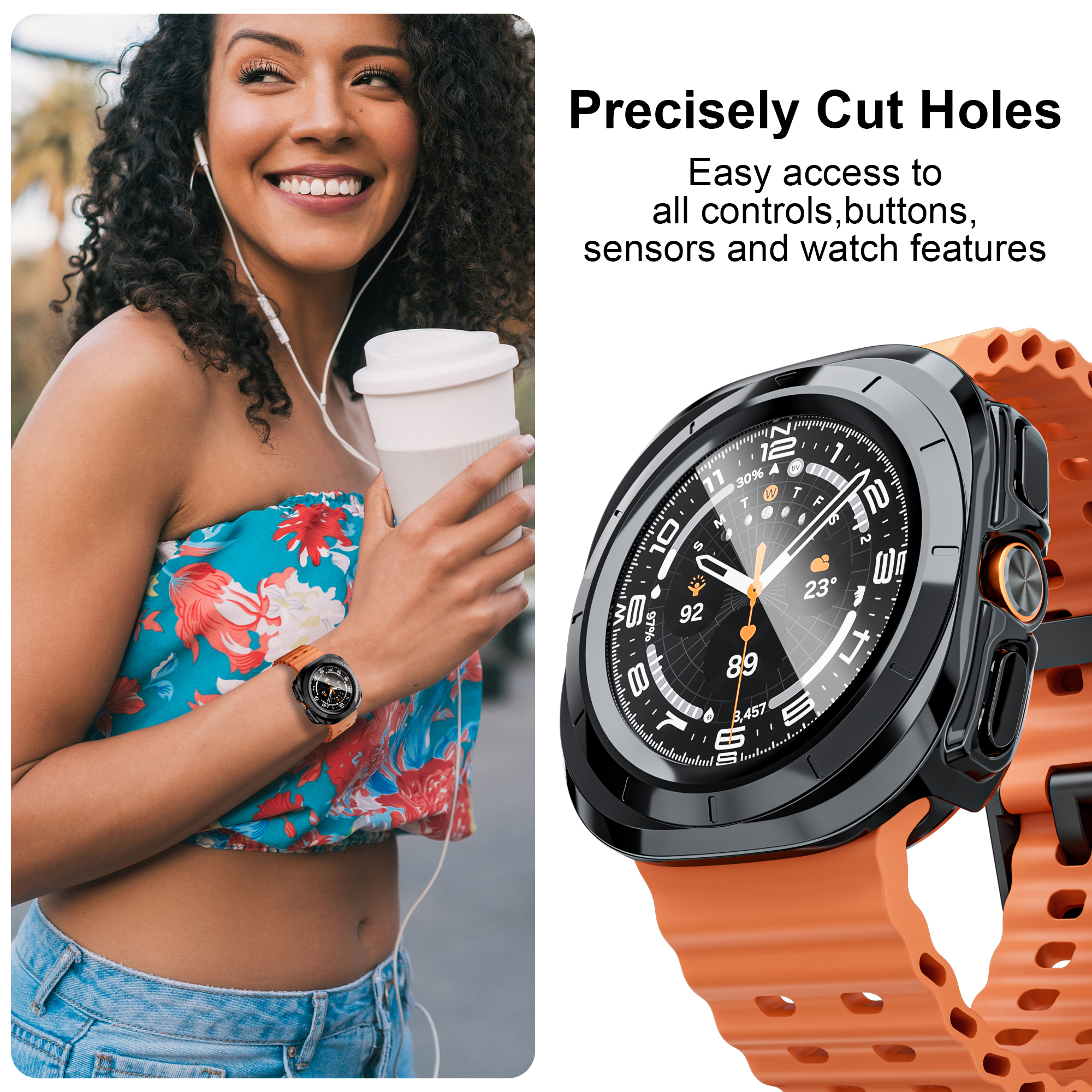Case for Samsung Galaxy Watch  – обзор и цена Samsung Smartwatch Accessories
