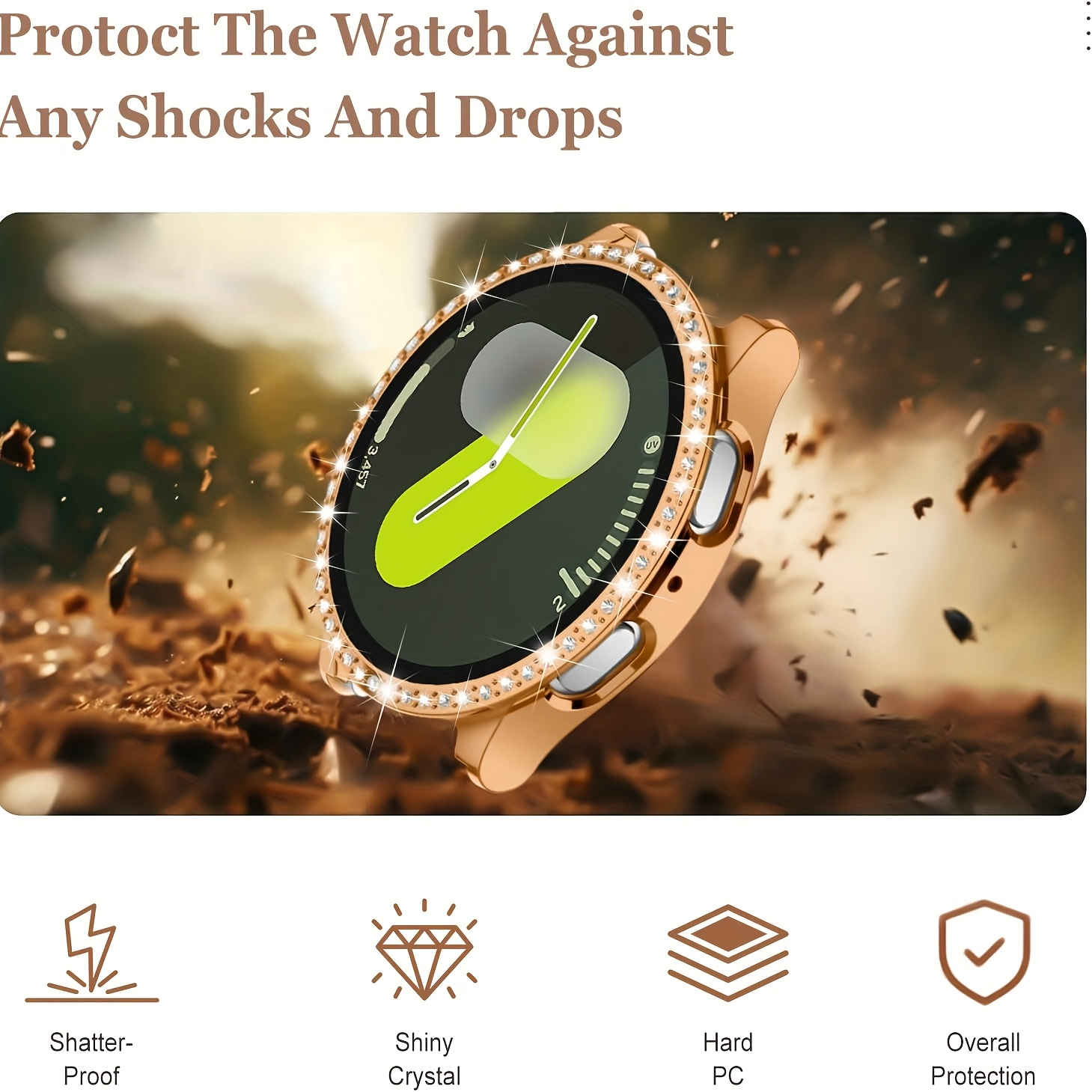 Bling watch Case for Samsung G – обзор и цена Accessories For Galaxy Watch 5