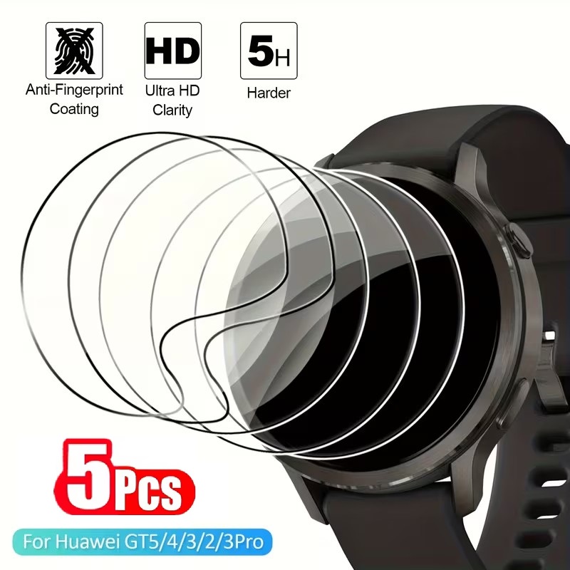 1-5Pcs Hydrogel Screen Protect – обзор и цена Huawei Smartwatch Accessories