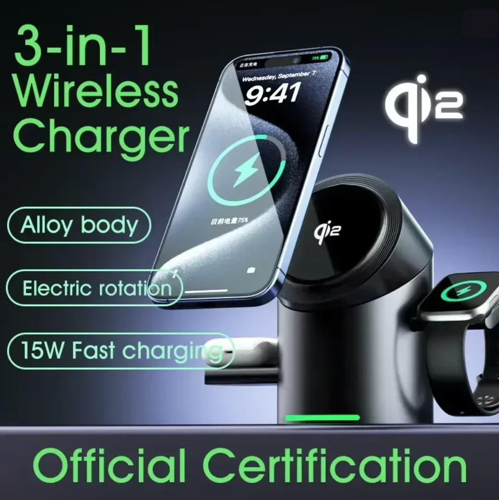 2026 Upgraded Touch Button Qi2 – обзор и цена Smartwatch Touch