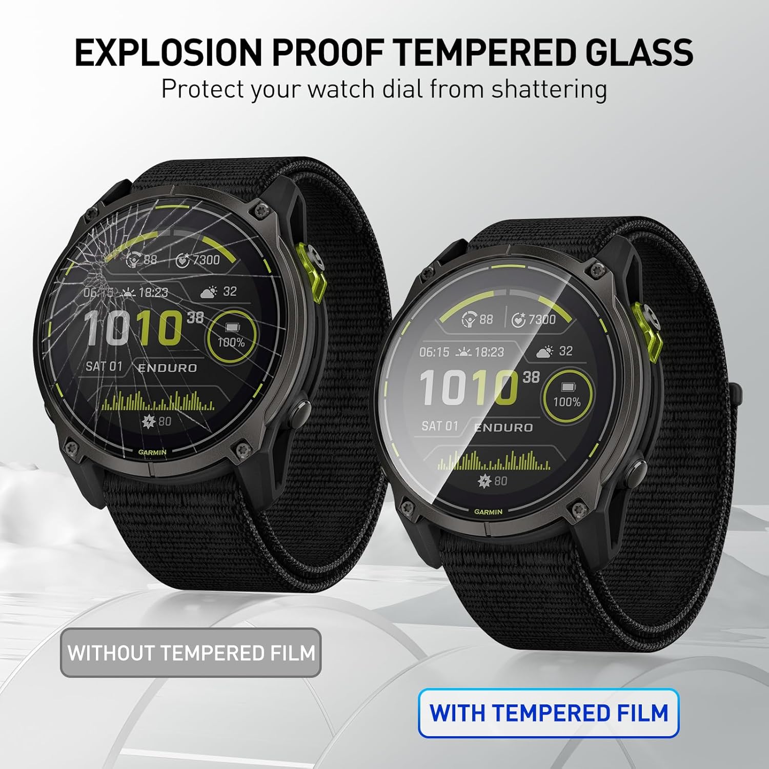 Tempered Glass Films For Garmi – обзор и цена Garmin Smartwatch Accessories
