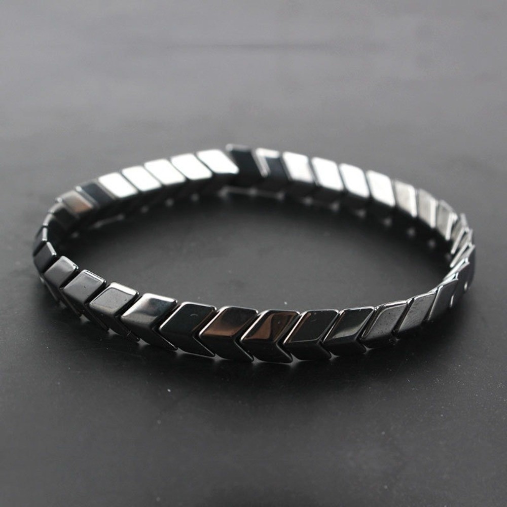 Elegant Black Gallstone Bracel – обзор и цена Ceramic Link Bracelet