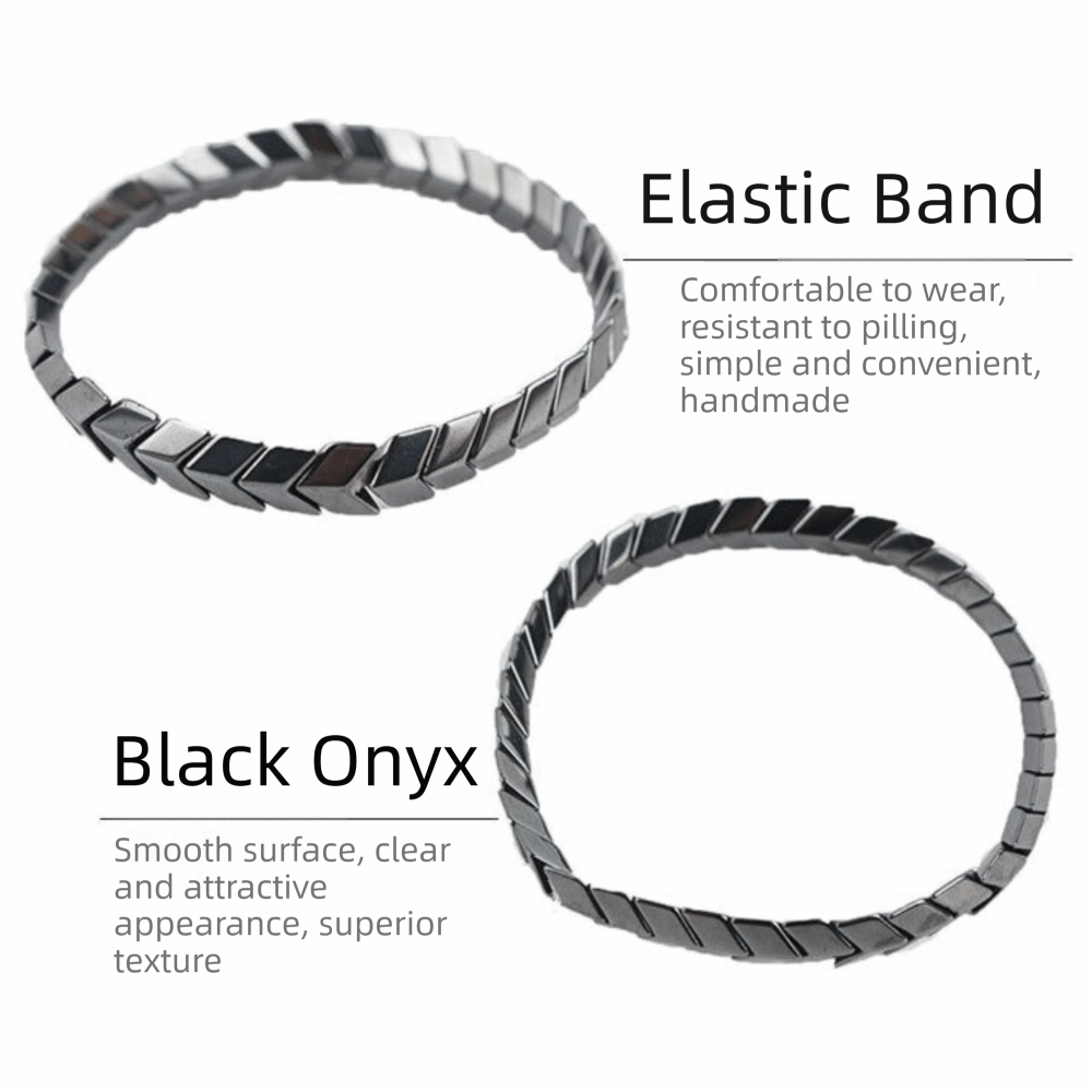 Elegant Black Gallstone Bracel – обзор и цена Ceramic Link Bracelet