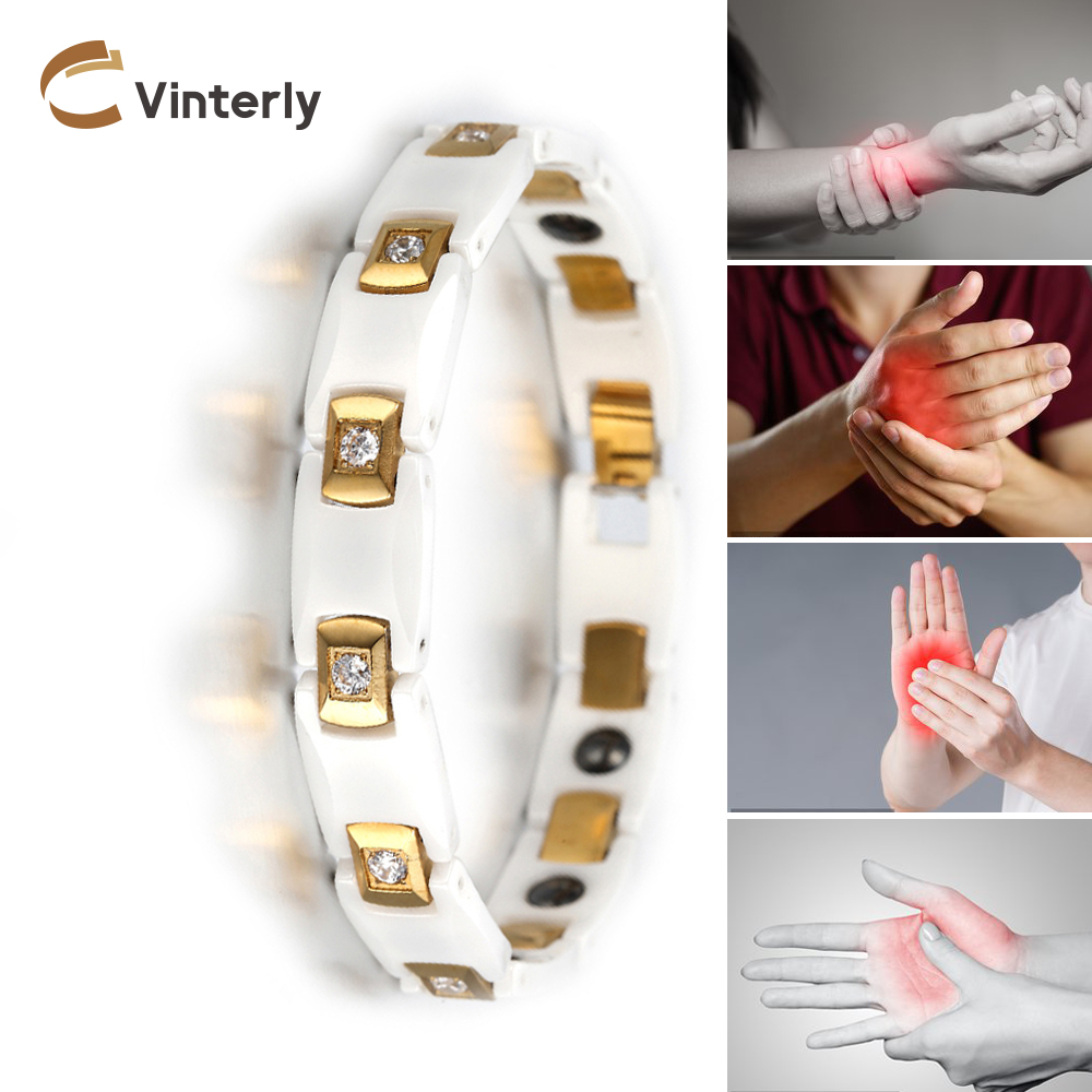 Vinterly Bracelets for Women C – обзор и цена Ceramic Link Bracelet