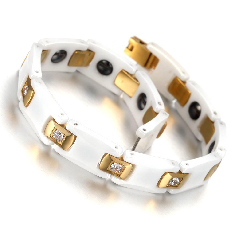 Vinterly Bracelets for Women C – обзор и цена Ceramic Link Bracelet