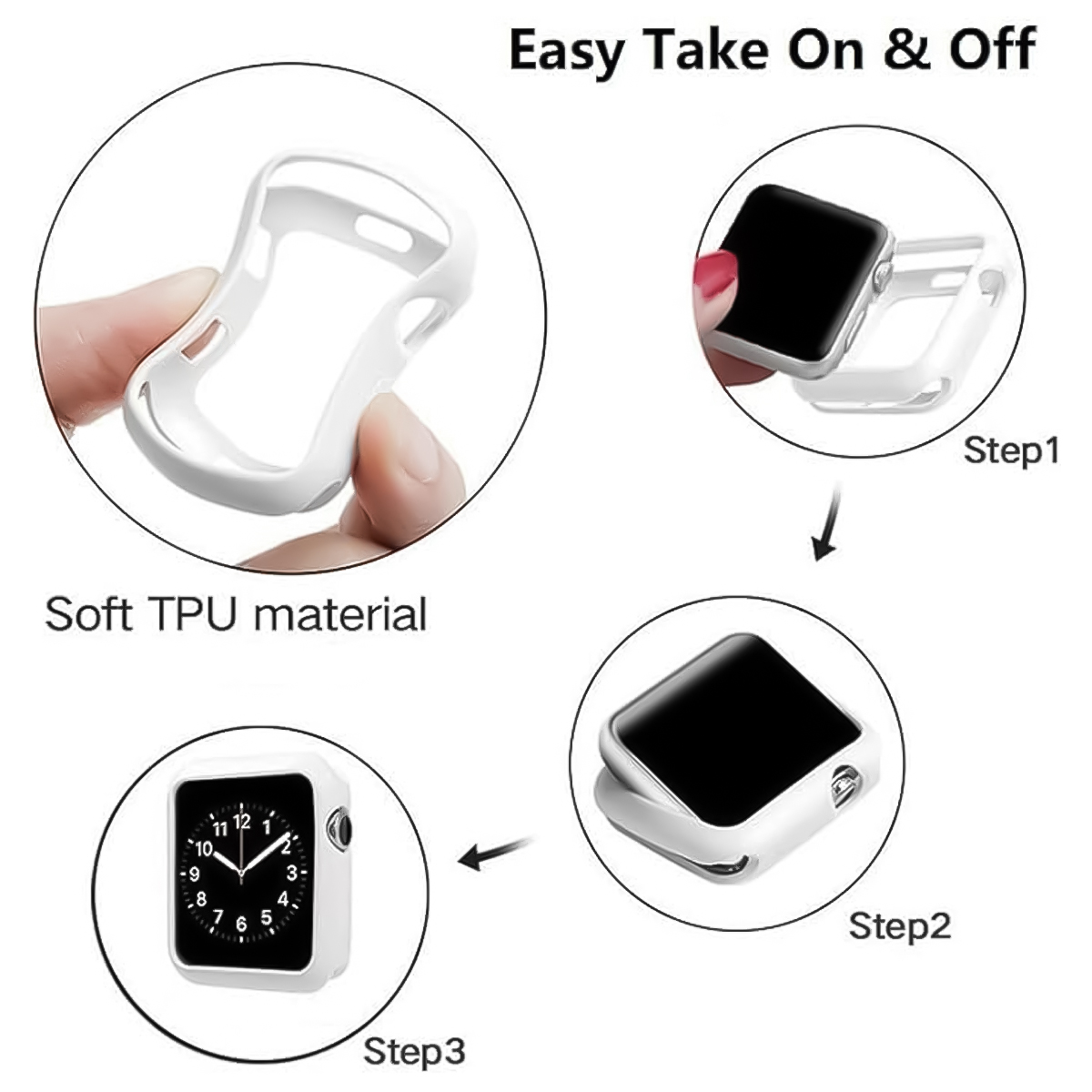 TPU Silicone Case For Huawei W – обзор и цена Huawei Smartwatch Accessories