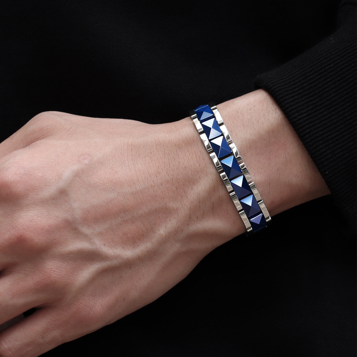 ARADOO Premium Ceramic Titaniu – обзор и цена Ceramic Link Bracelet