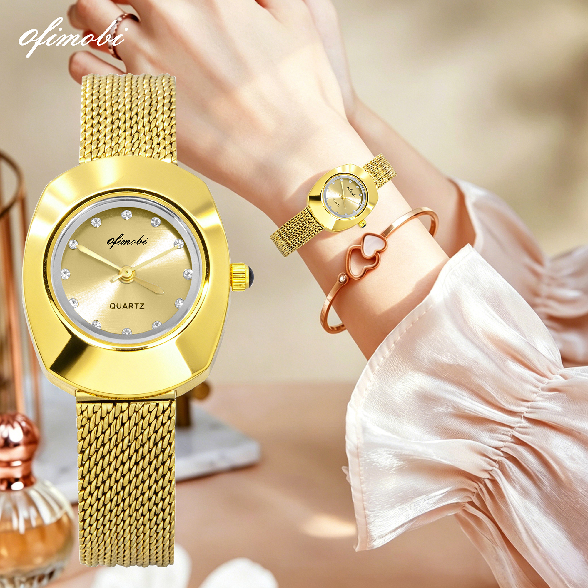 OFIMOBI Women Quartz Watch Sta – обзор и цена Stainless Mesh Band