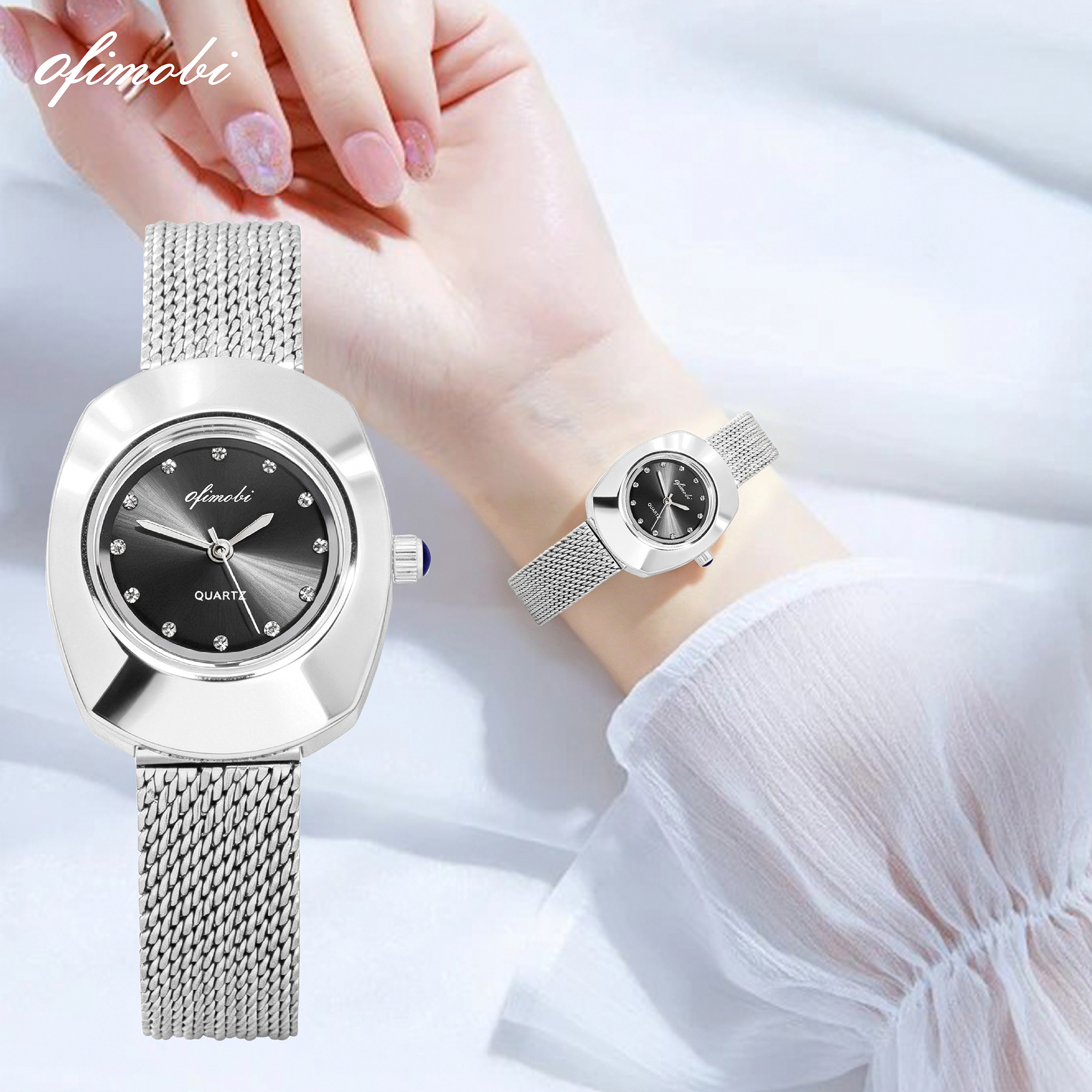 OFIMOBI Women Quartz Watch Sta – обзор и цена Stainless Mesh Band