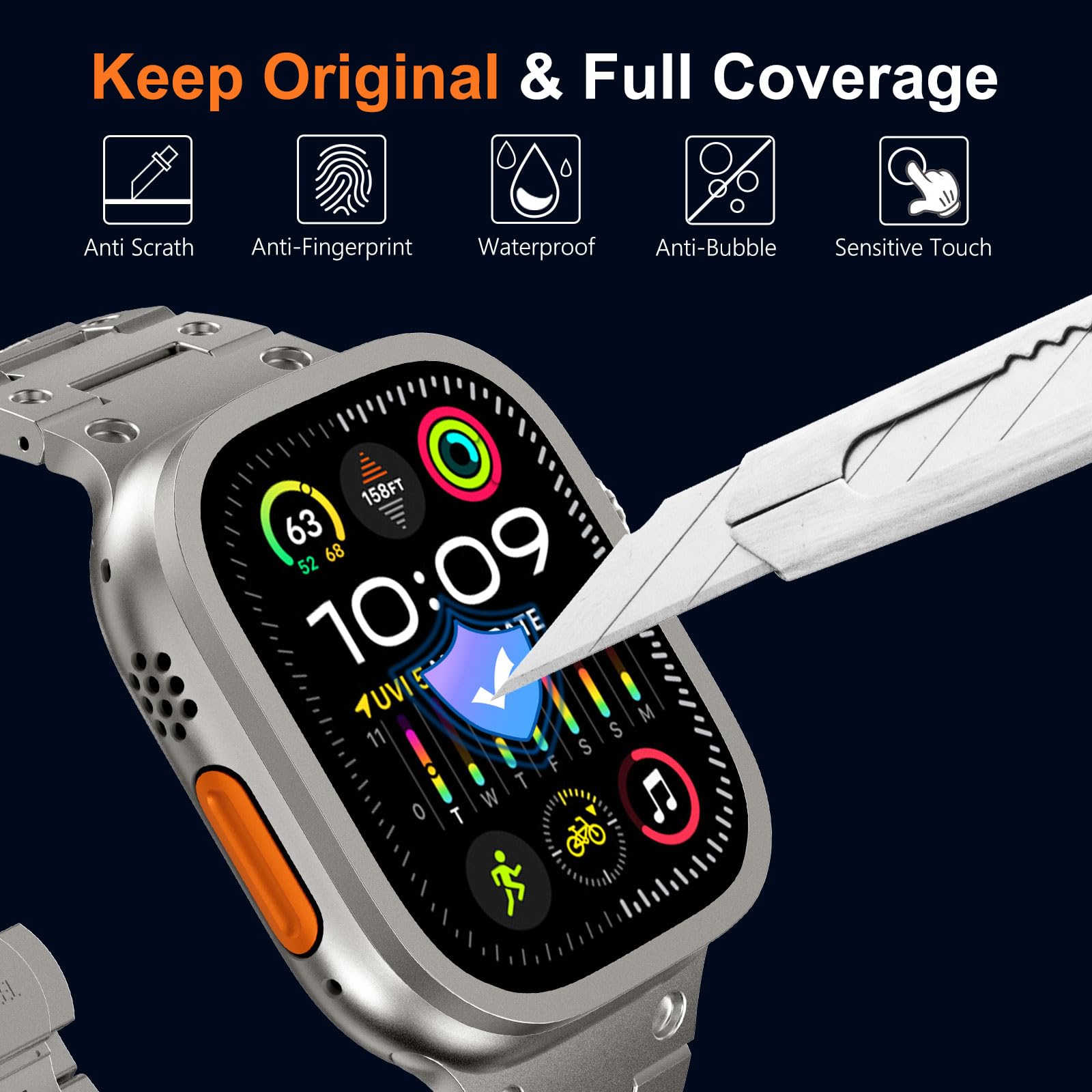 Tempered Glass for Apple Watch – обзор и цена Smartwatch Watch Accessories For Women