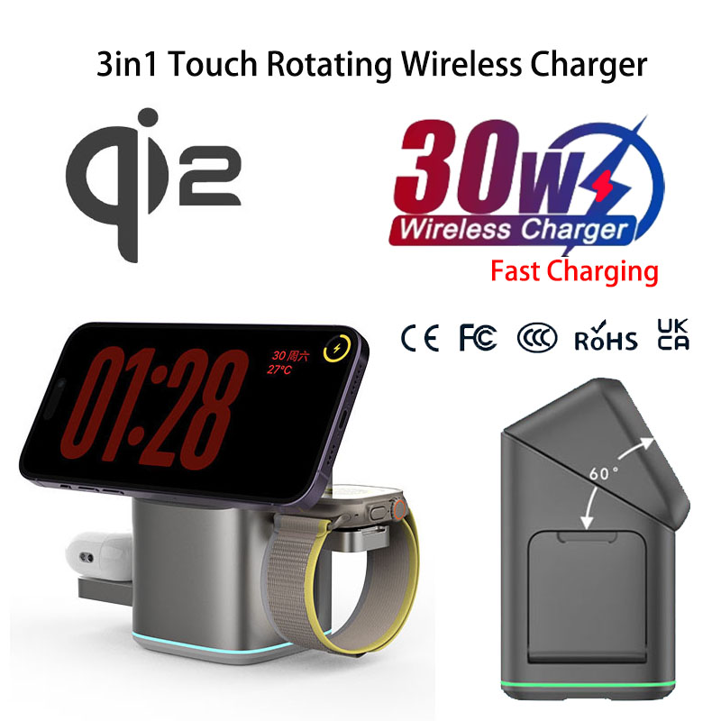 Praiser 25W Qi2 Foldable Touch – обзор и цена Smartwatch Touch