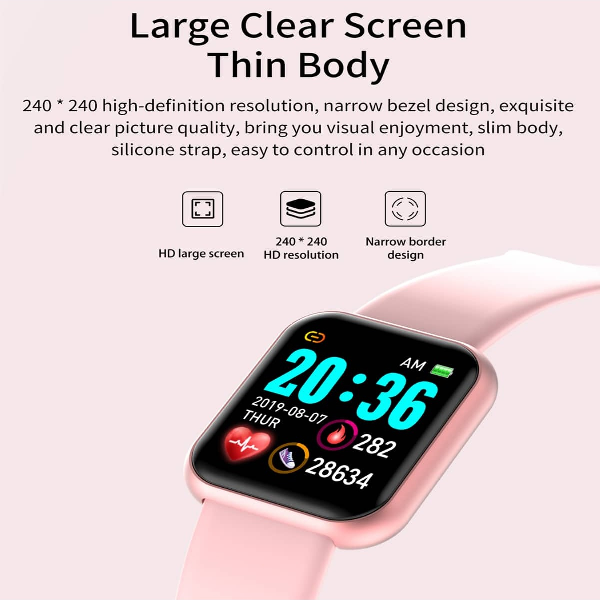 Smart Watch Message Remind Mus – обзор и цена Smartwatch Touch
