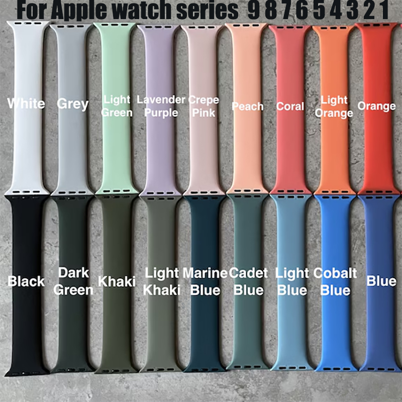 Solo Loop silicone for apple W – обзор и цена Sport Loop Strap