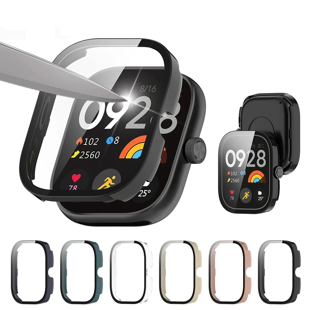 Tempered Glass+Case For Xiaomi – обзор и цена Smartwatch Watch Accessories For Women