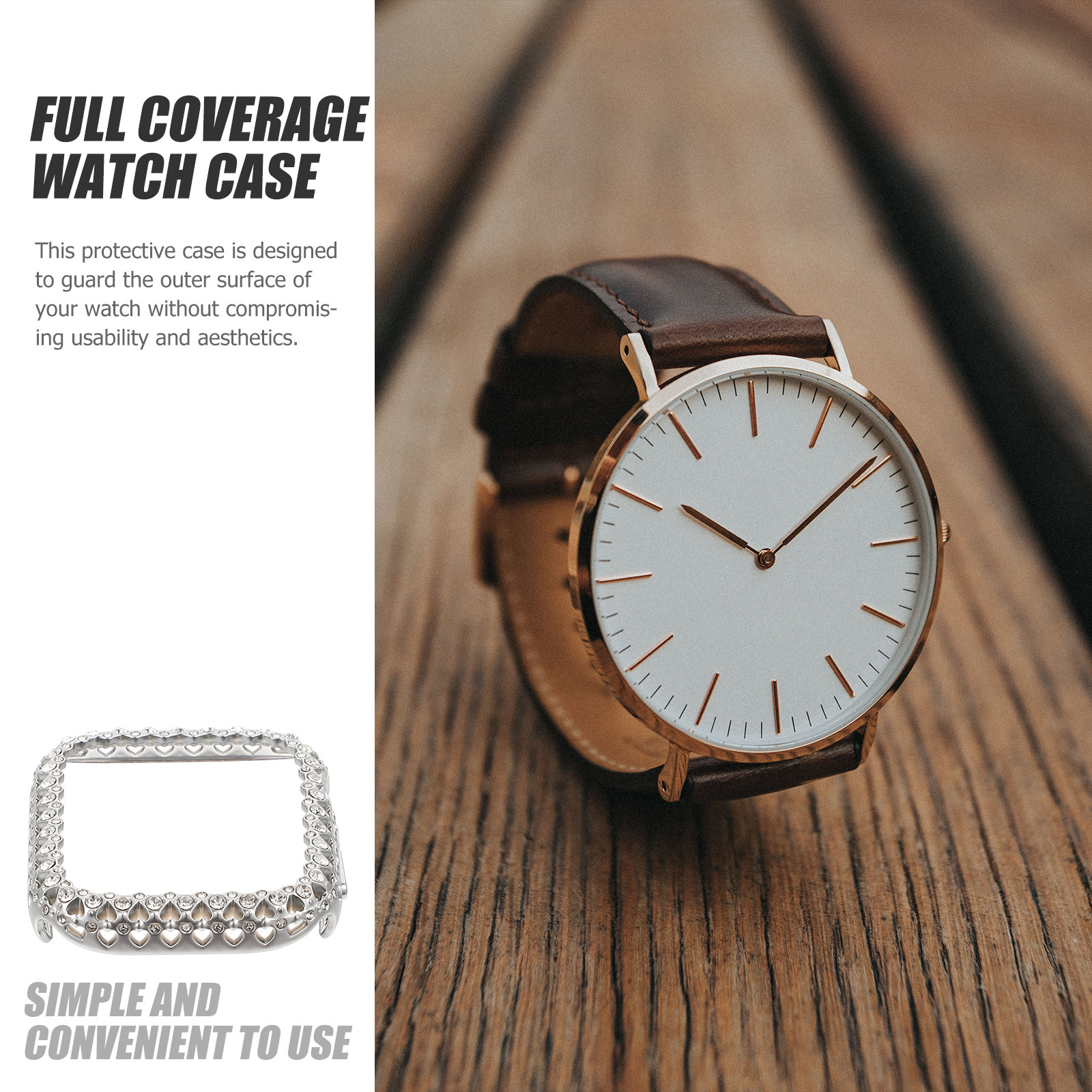 Anti-Scratch Watch Protector f – обзор и цена Watch Case Bumper