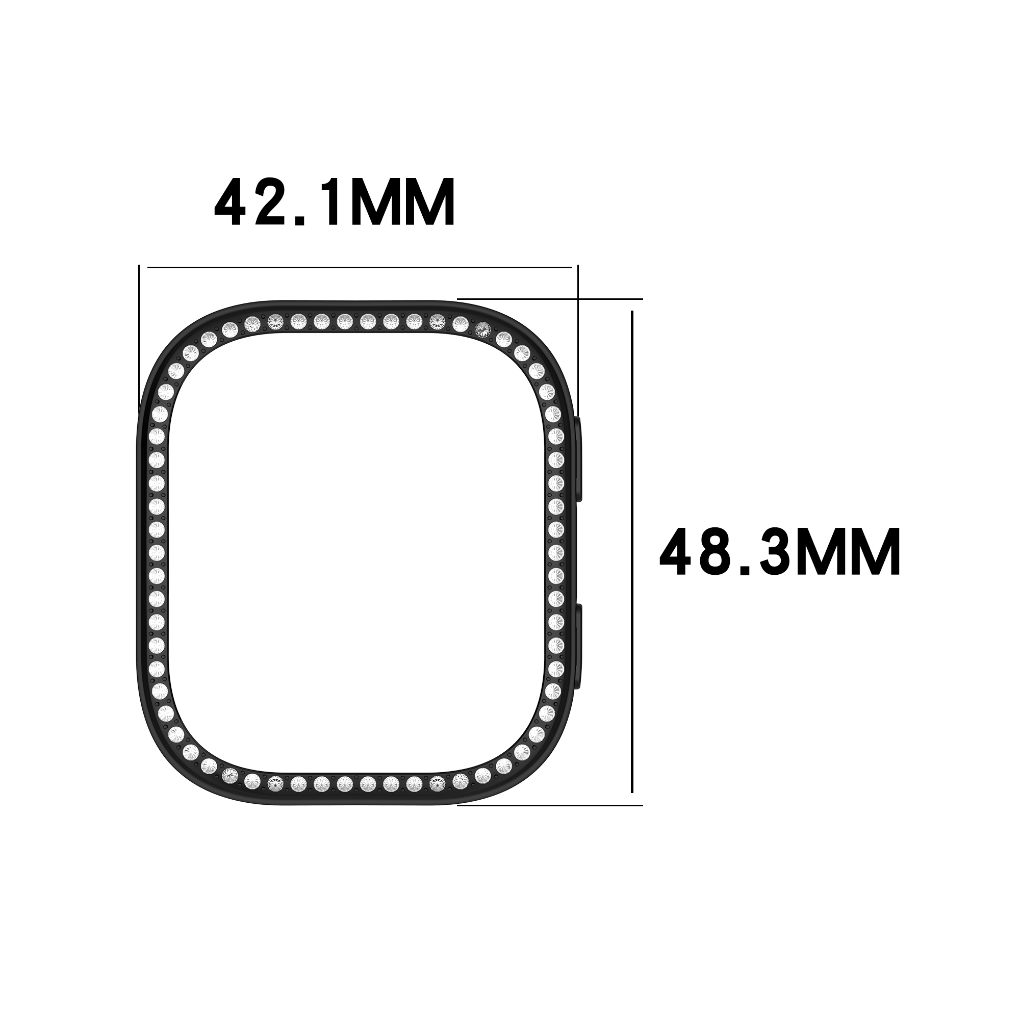Single-row diamond case For Am – обзор и цена Amazfit Smartwatch Accessories