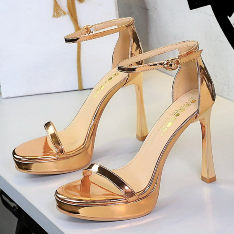 New Thin Heel Women Shoes Fash – обзор и цена Leather Classic Strap
