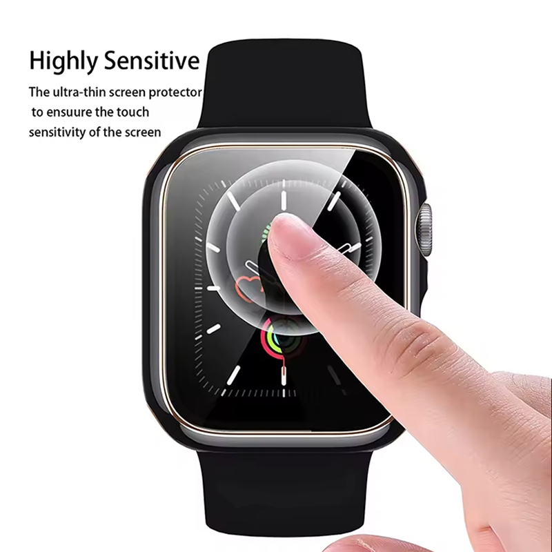 Tempered Glass+Cover For Apple – обзор и цена Watch Case Bumper