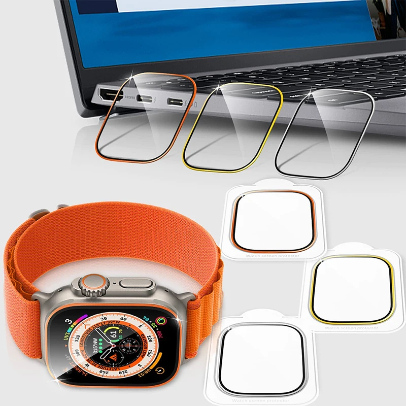 Tempered Glass for Apple Watch – обзор и цена Watch Case Bumper