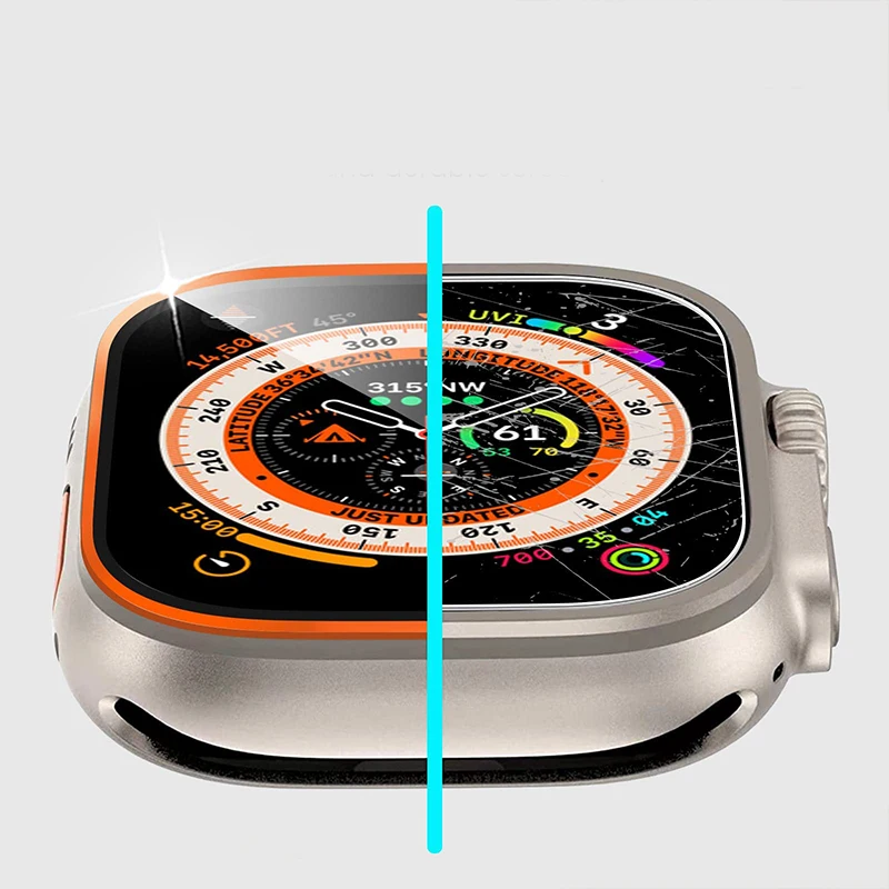 Tempered Glass for Apple Watch – обзор и цена Watch Case Bumper