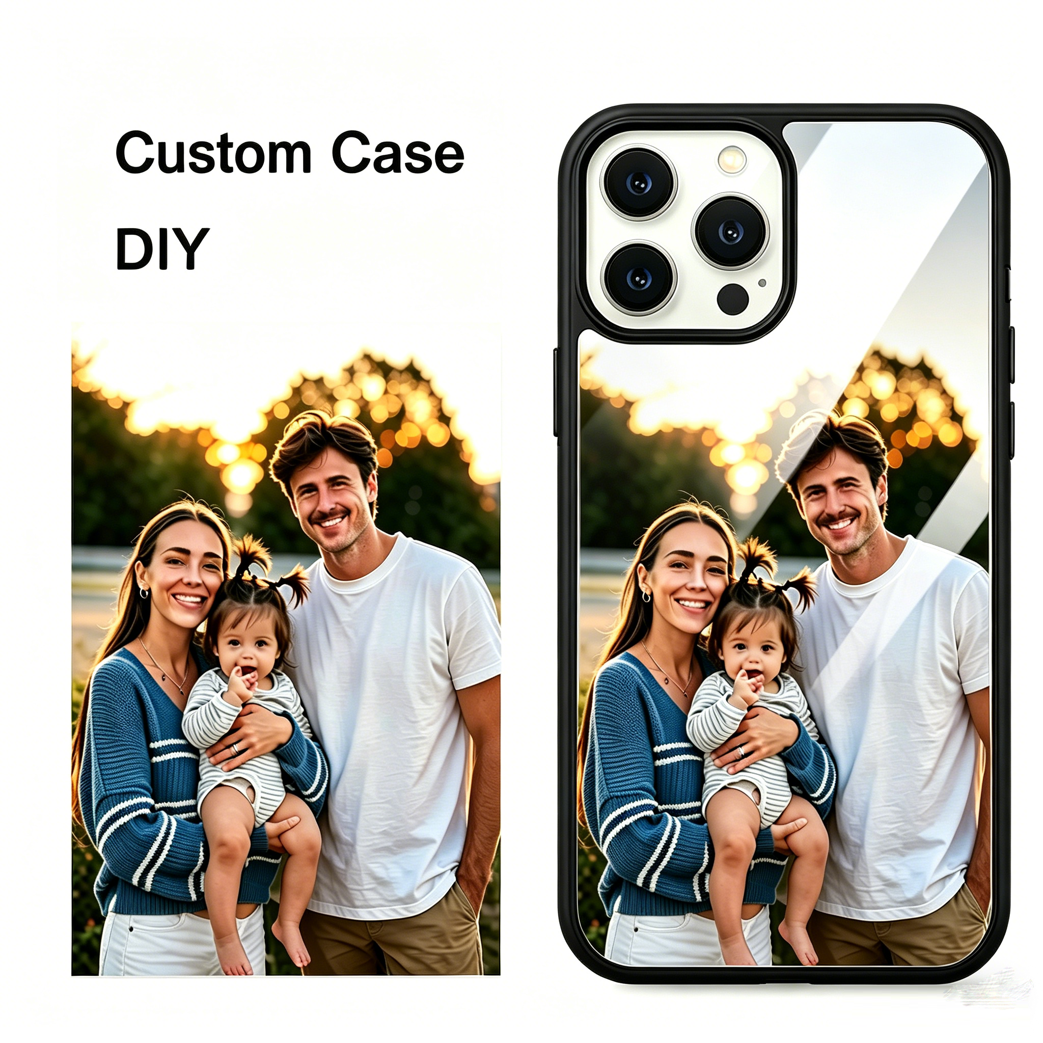 Custom Photo Mirror Glass Case – обзор и цена Screen Protector Film