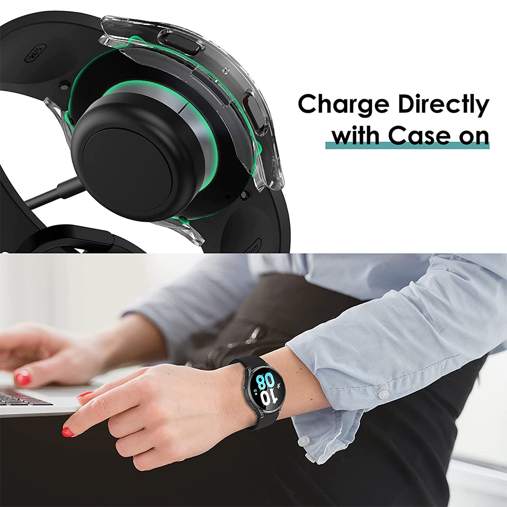 Tempered Glass+ PC Cover for S – обзор и цена Accessories For Galaxy Watch 5