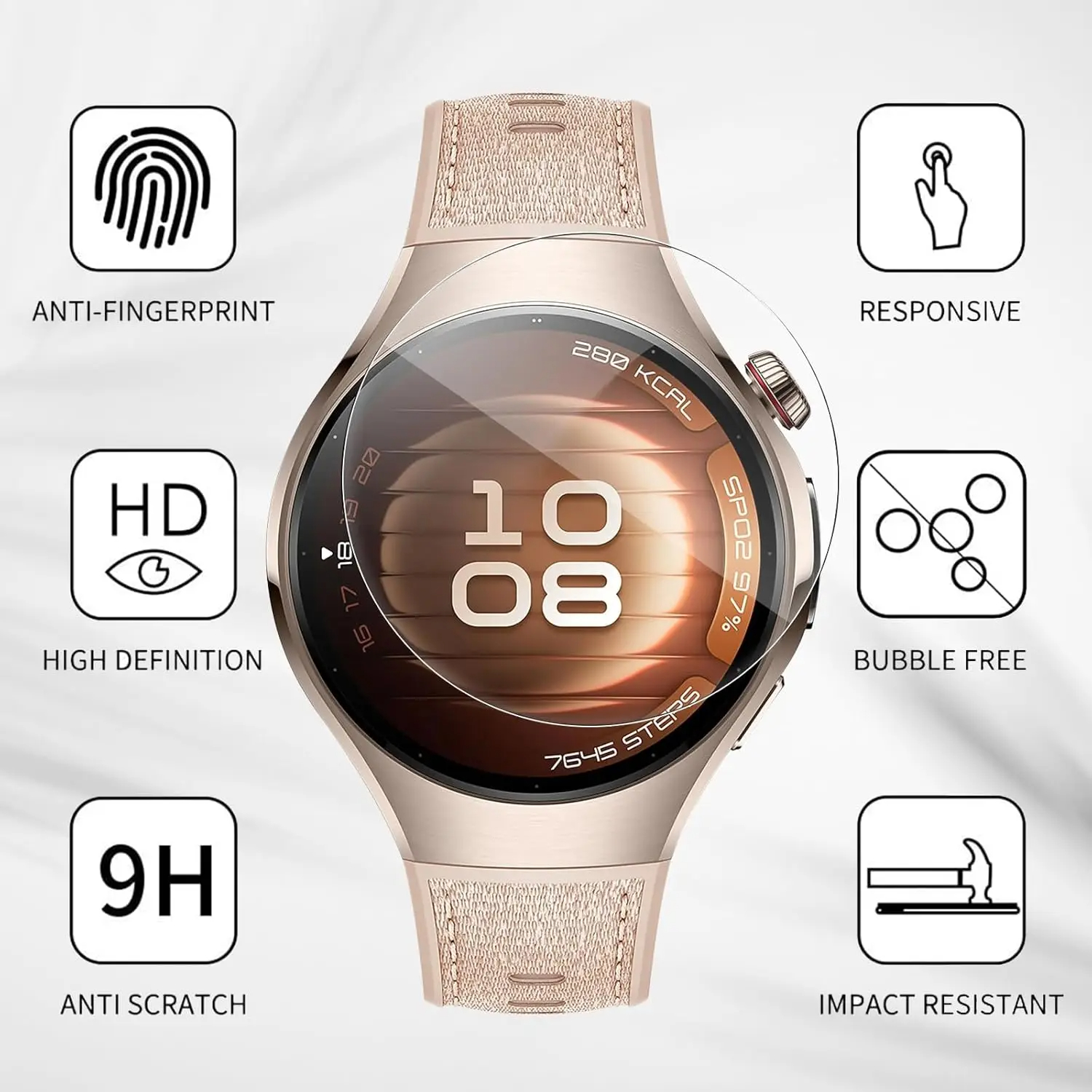 Hydrogel Film For Huawei Watch – обзор и цена Amazfit Smartwatch Accessories
