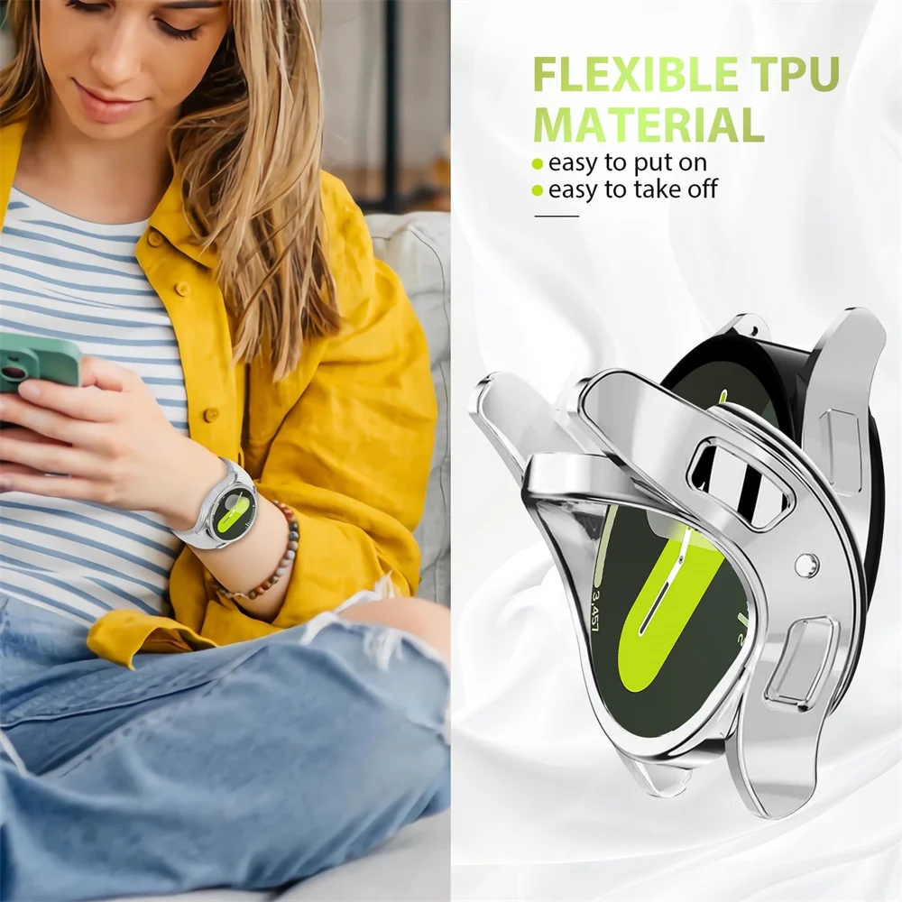 New Plating TPU Case for Samsu – обзор и цена Accessories For Galaxy Watch 5