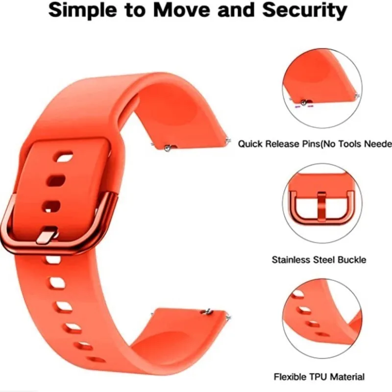 20mm/22mm band For Amazfit GTS – обзор и цена Titan Smartwatch Accessories