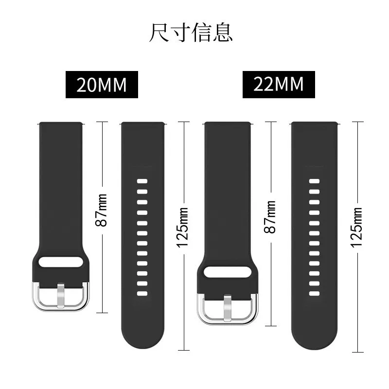 20mm/22mm band For Amazfit GTS – обзор и цена Titan Smartwatch Accessories