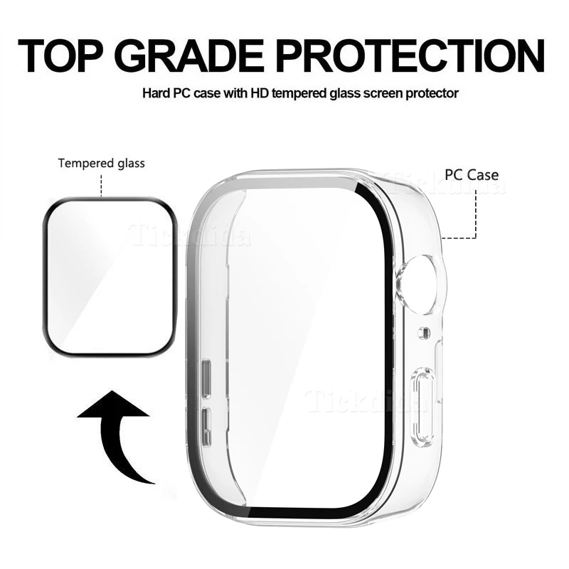 Tempered Glass + PC Cover for  – обзор и цена Huawei Smartwatch Accessories
