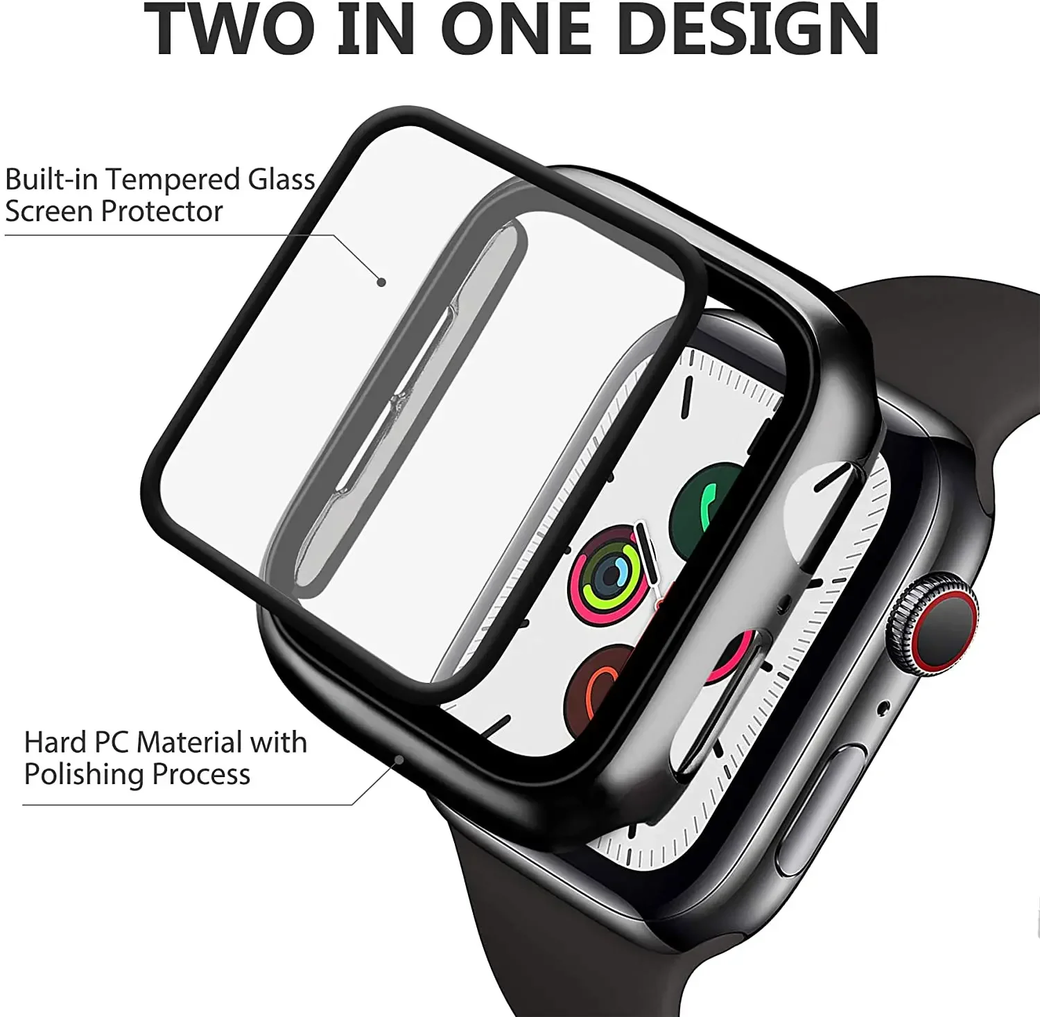 Tempered Glass+cover For Apple – обзор и цена Garmin Smartwatch Accessories