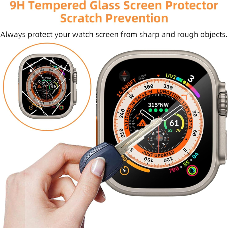 Tempered Glass For Apple Watch – обзор и цена Watch Case Bumper