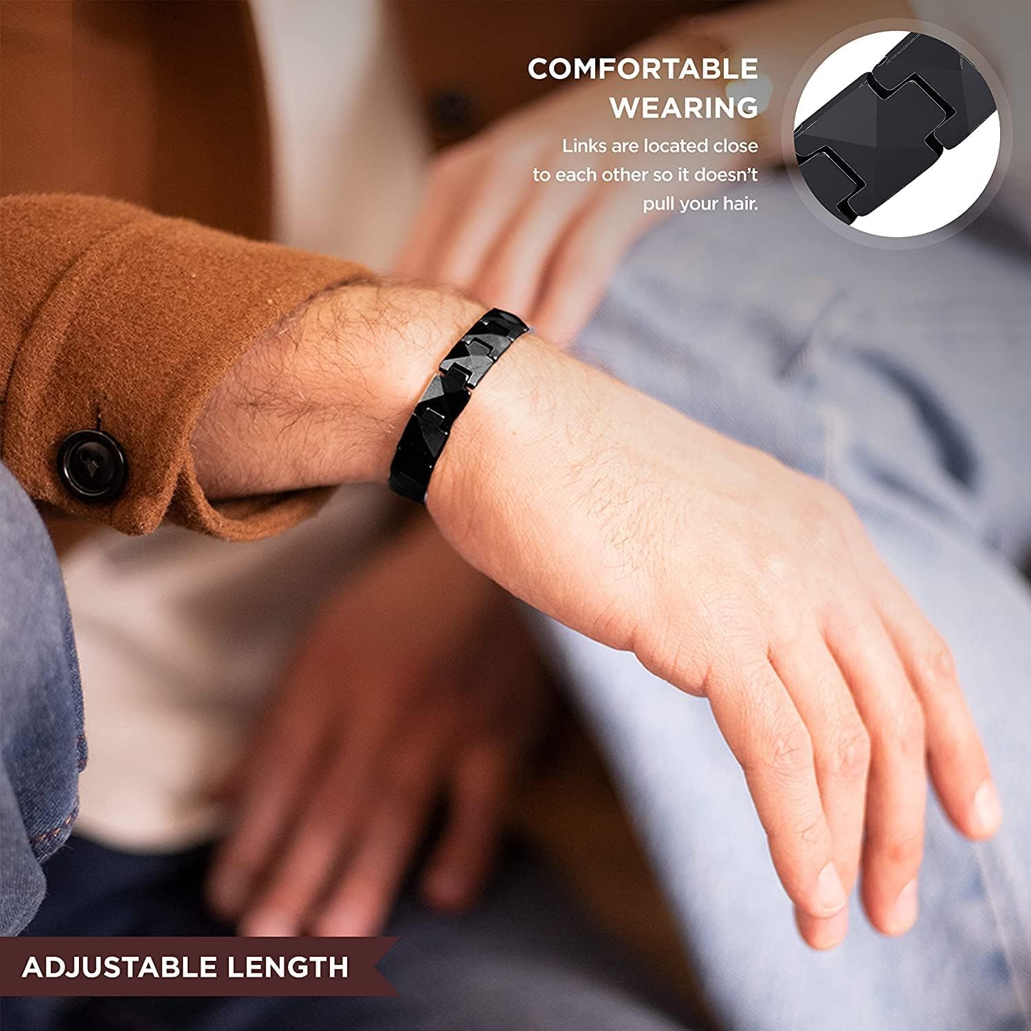 ARADOO Premium Ceramic Bracele – обзор и цена Ceramic Link Bracelet
