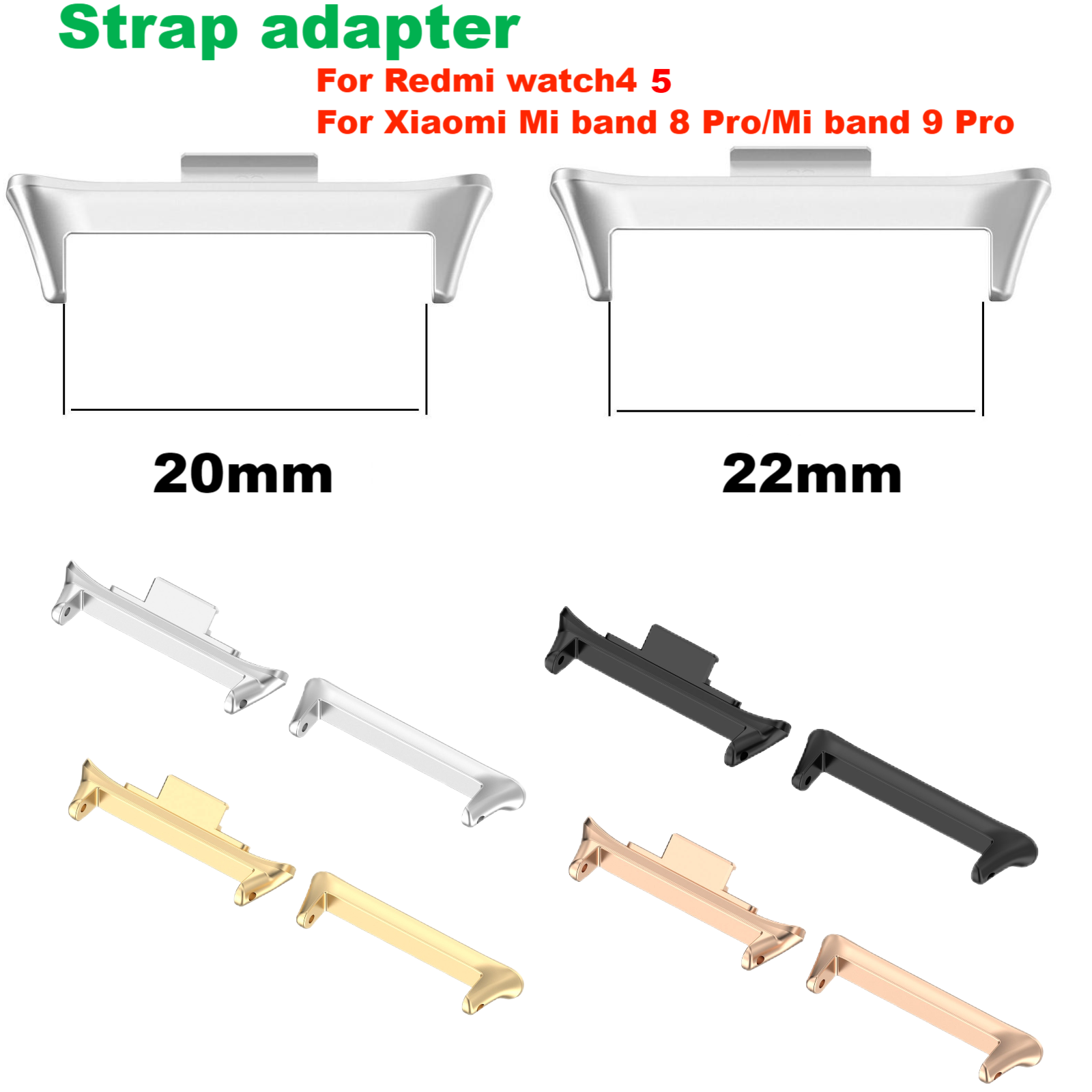 1 Pair Adapter For Redmi Watch – обзор и цена Sport Loop Strap