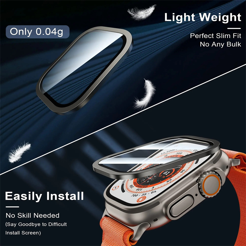 Tempered Glass for Apple Watch – обзор и цена Watch Case Bumper