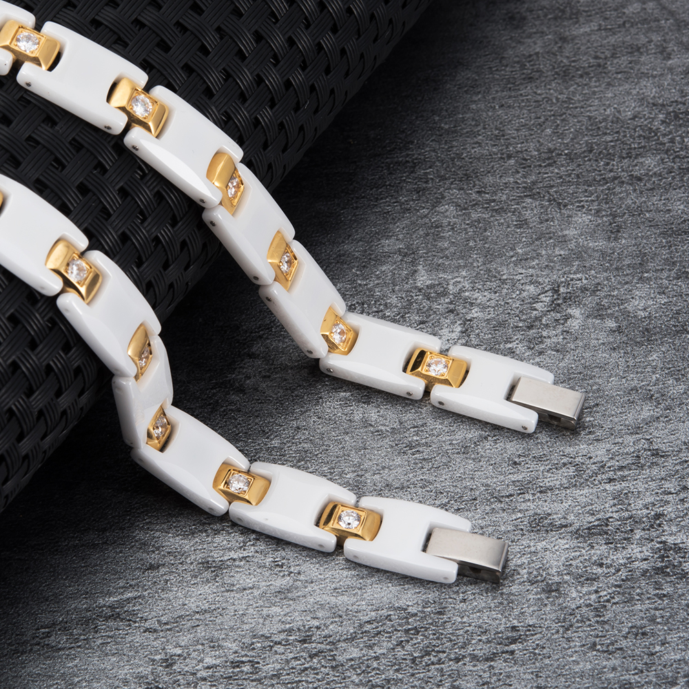 Vinterly Women Ceramic Bracele – обзор и цена Ceramic Link Bracelet