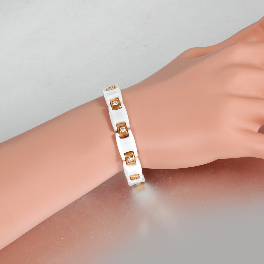 Vinterly Women Ceramic Bracele – обзор и цена Ceramic Link Bracelet