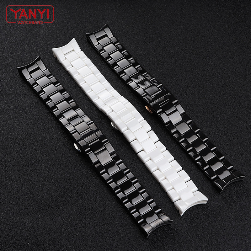 Ceramic Watchband  22mm Strap  – обзор и цена Ceramic Link Bracelet