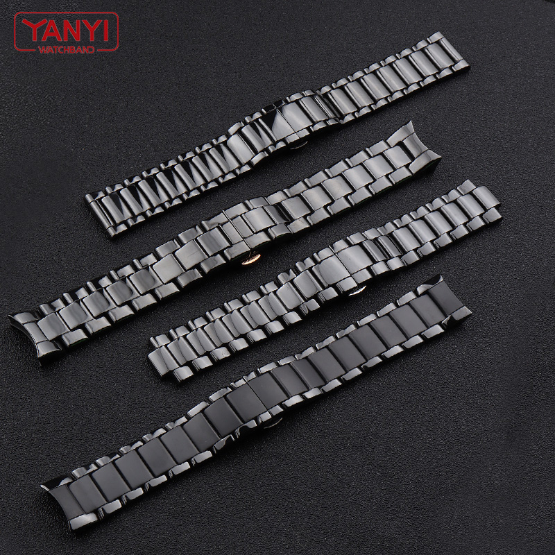Ceramic Watchband  22mm Strap  – обзор и цена Ceramic Link Bracelet
