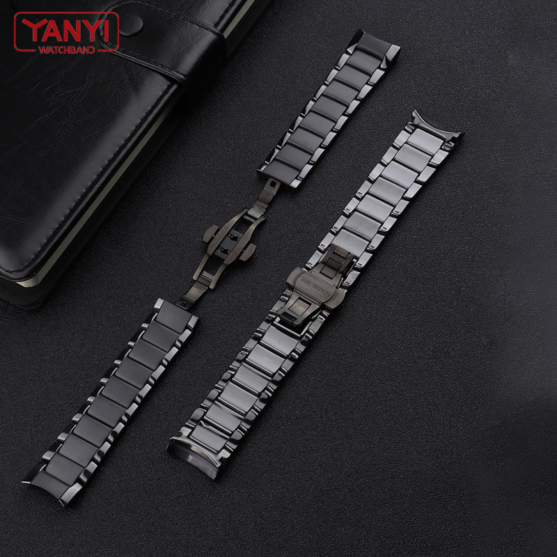 Ceramic Watchband  22mm Strap  – обзор и цена Ceramic Link Bracelet