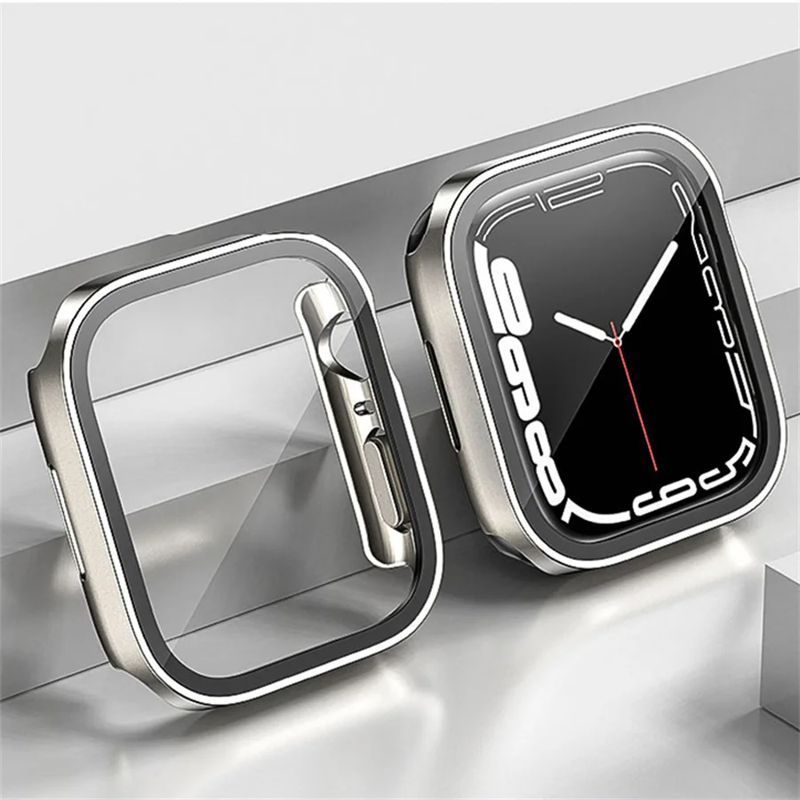 Glass+cover For Apple Watch ca – обзор и цена Smartwatch Watch Accessories For Women