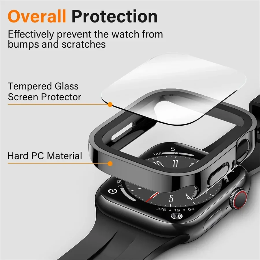 Glass+cover For Apple Watch ca – обзор и цена Smartwatch Watch Accessories For Women
