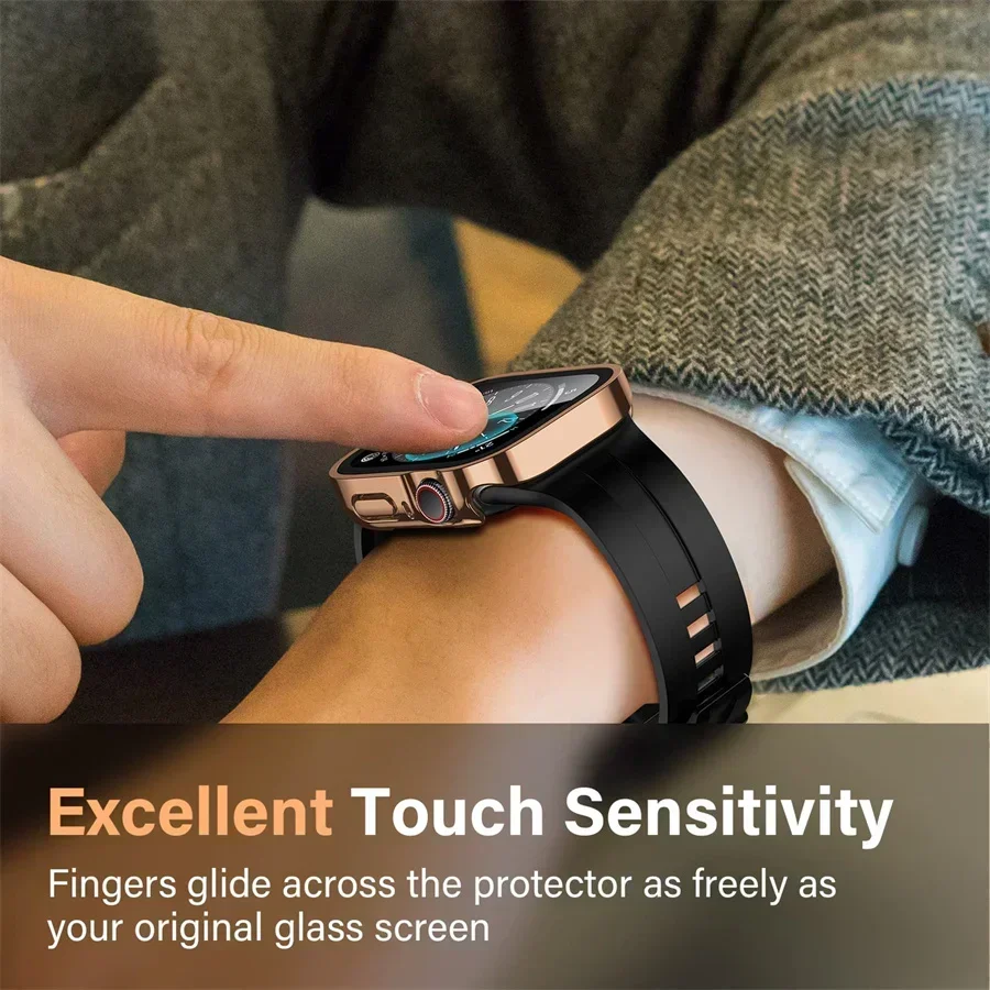 Glass+cover For Apple Watch ca – обзор и цена Smartwatch Watch Accessories For Women